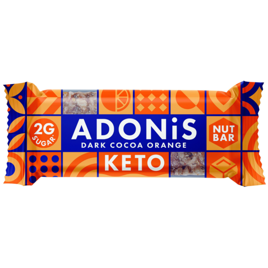 Adonis Foods Keto Nut Bar 16 x 35g - Out of Date